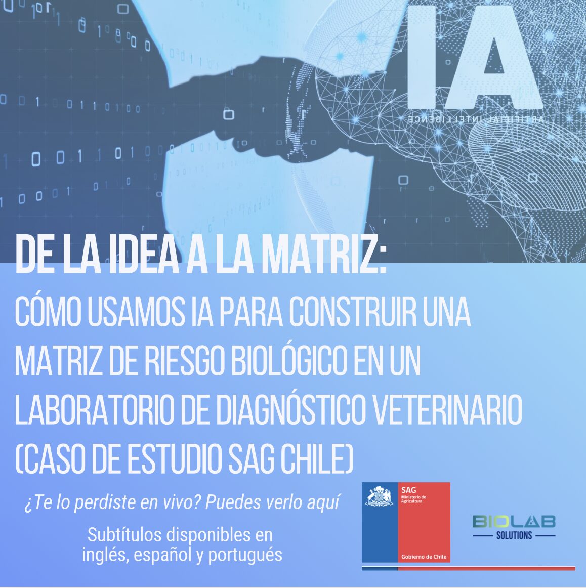 Enlace al video del webinar – matriz de riesgo biológico