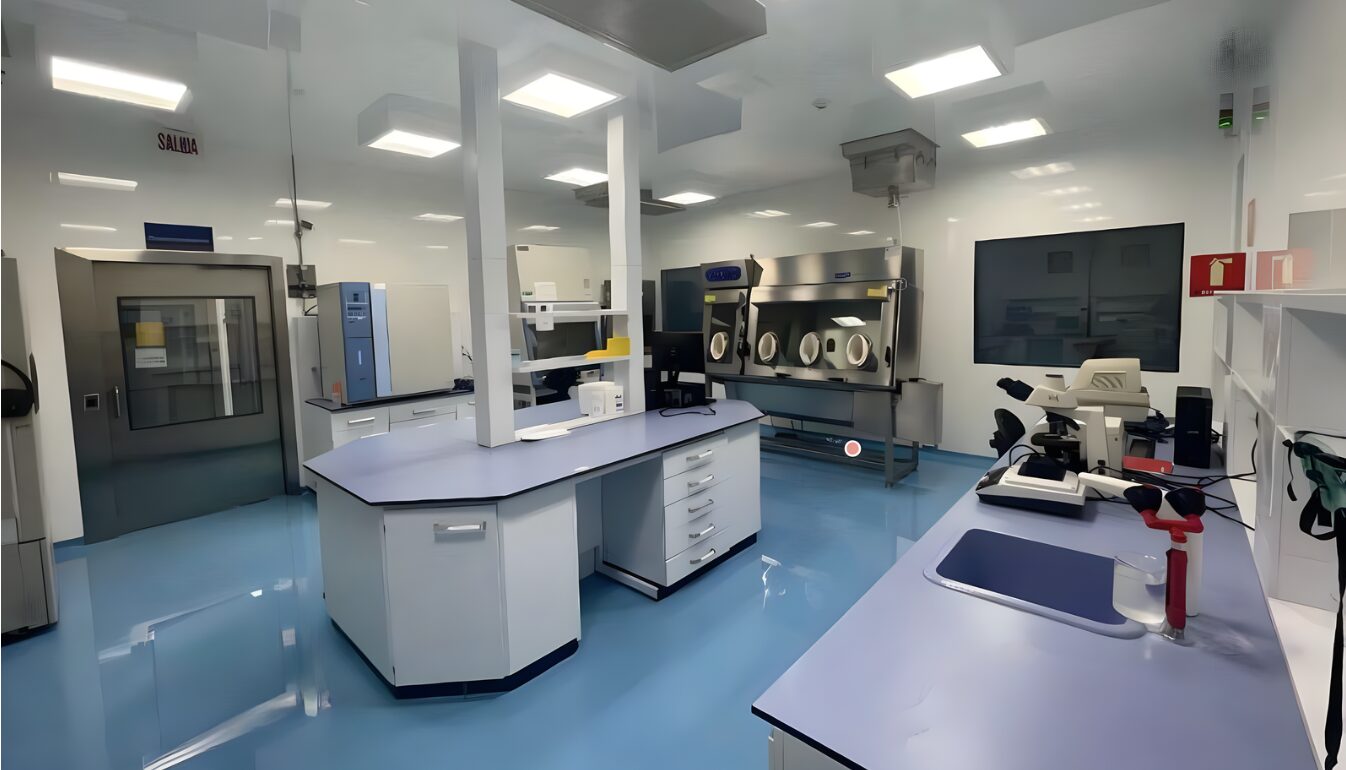 Vista del laboratorio BSL-3+ en México, parte del proyecto de alta contención desarrollado por la Secretaría de Marina