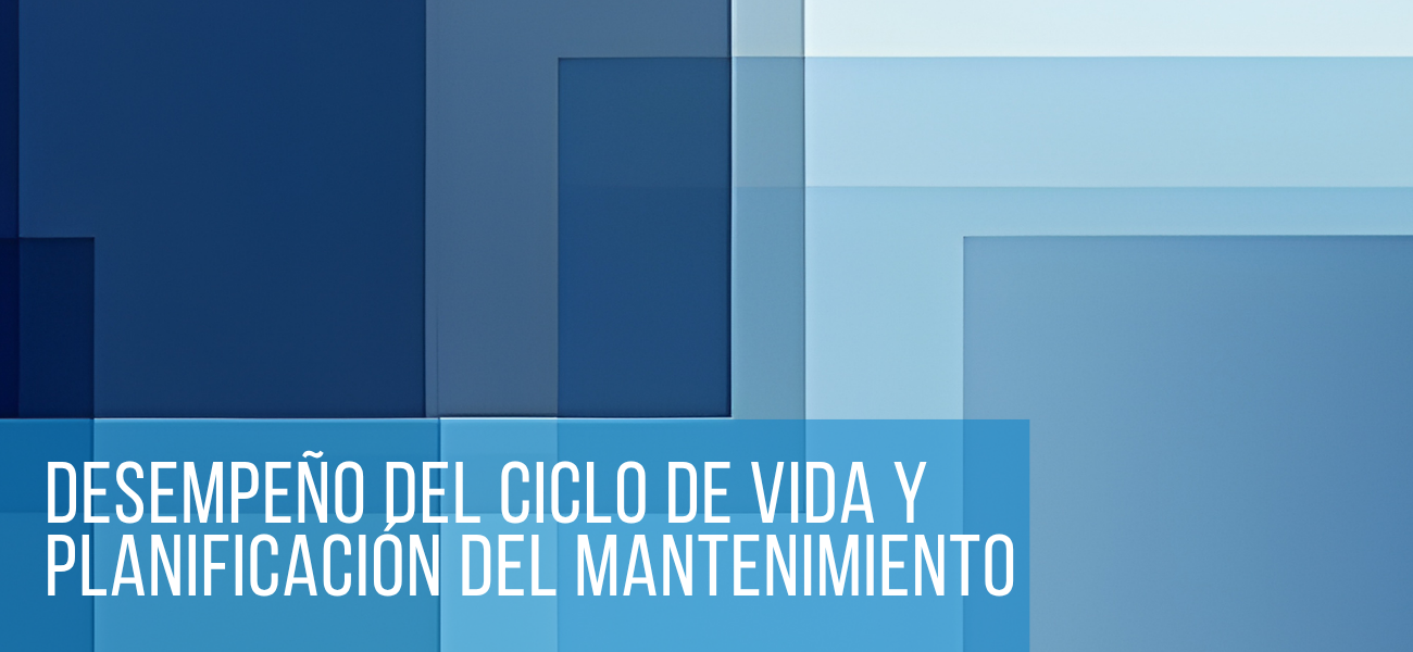 Desempeño del Ciclo de Vida y Planificación del Mantenimiento