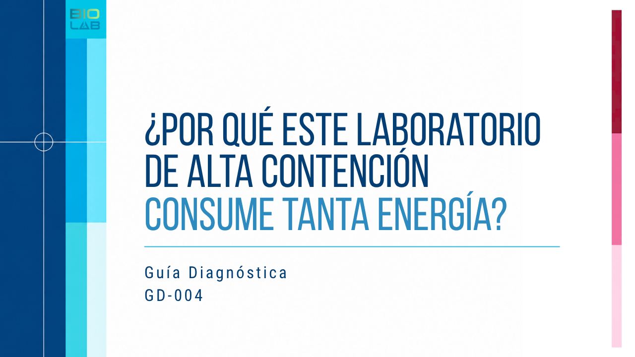 Guía Diagnóstica GD-004 · ¿Por qué este laboratorio de alta contención consume tanta energía?