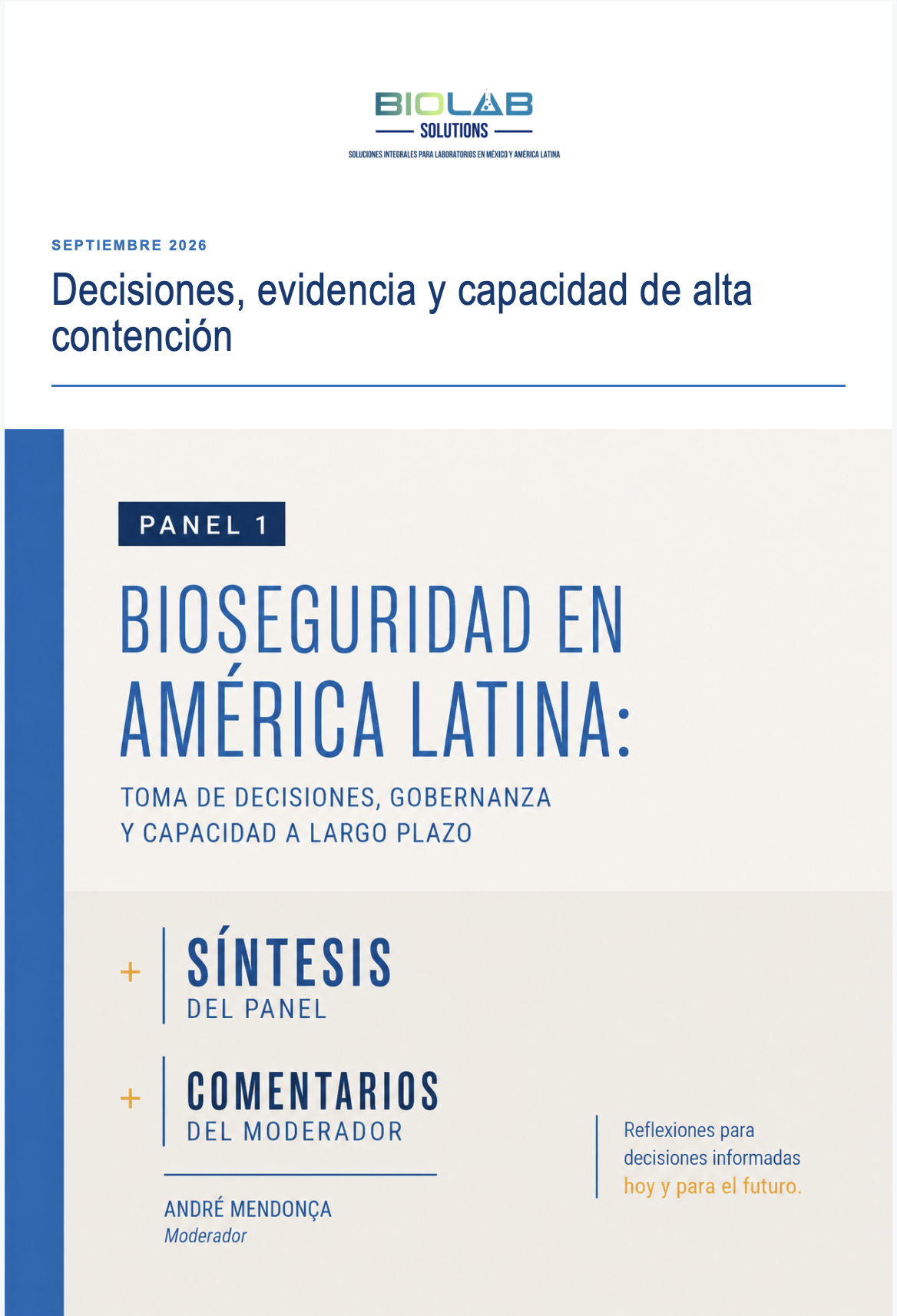 Boletín BioLab Solutions septiembre 2026