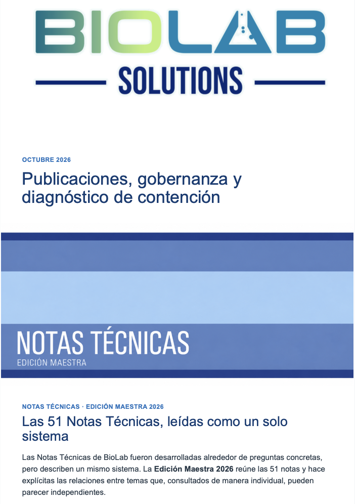 Boletín BioLab Solutions octubre 2026